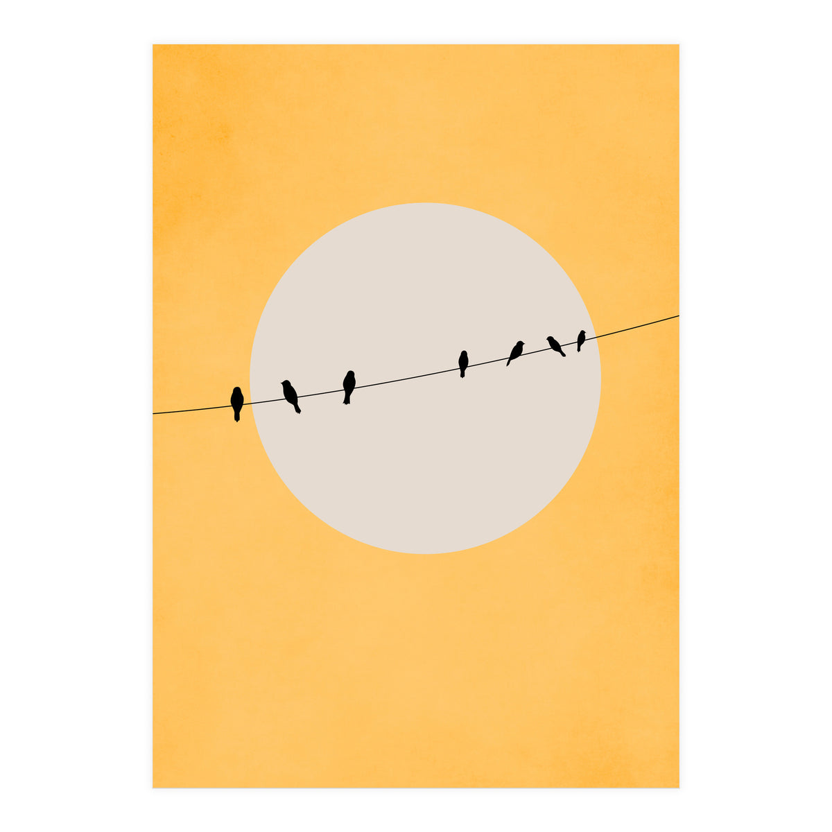 Chirping And Chilling (at Day) (Print Only)