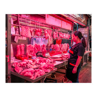 Meat Shop - Hong Kong (Print Only)