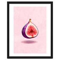 Fresh Figs, Watercolor Fruit, Mediterranean Still Life