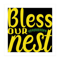 Bless our nest (Print Only)