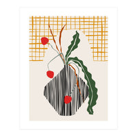 midcentury ikebana light (Print Only)