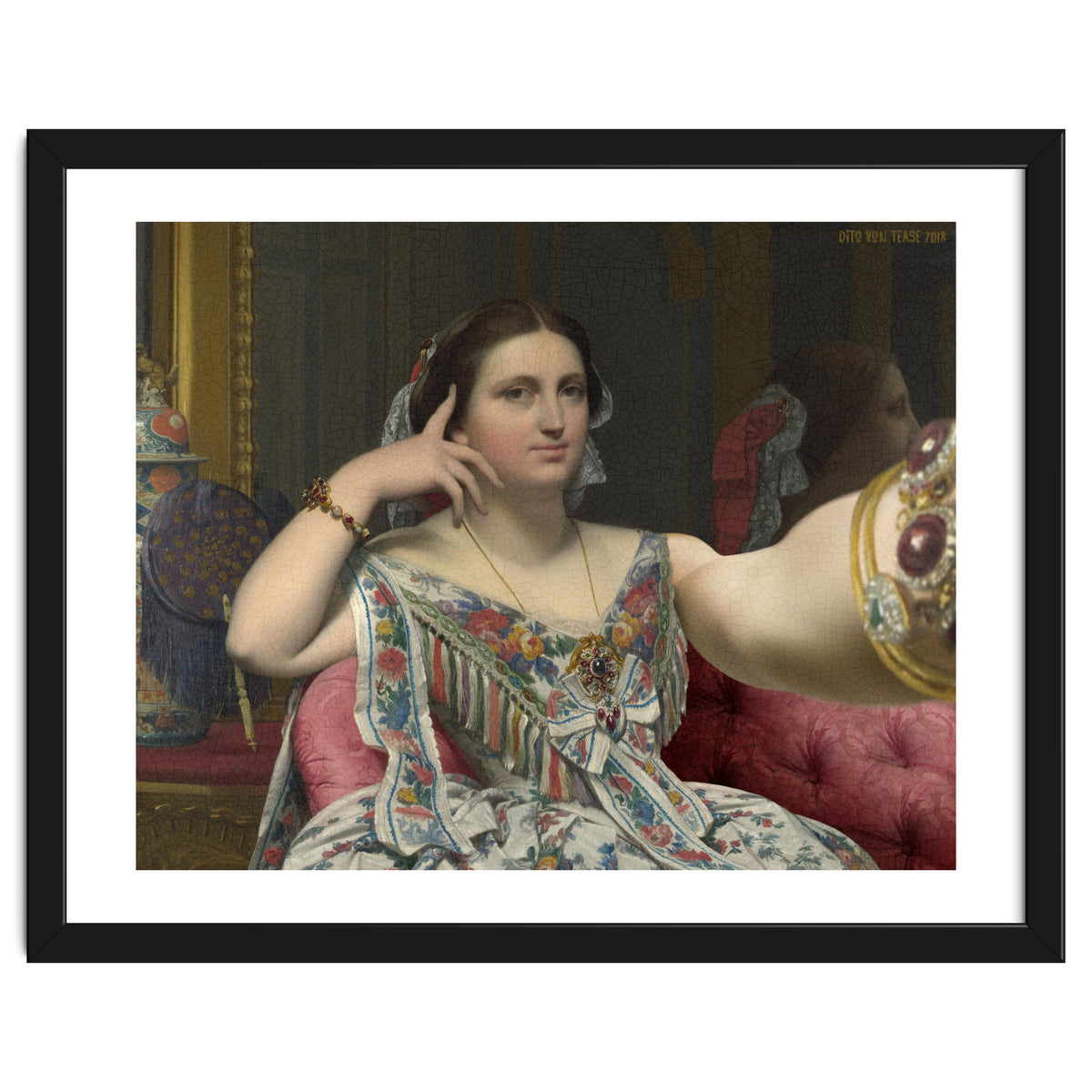 Madame Moitessier - Ingres - Selfie