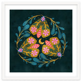Floral Moths and Moon thumbnail