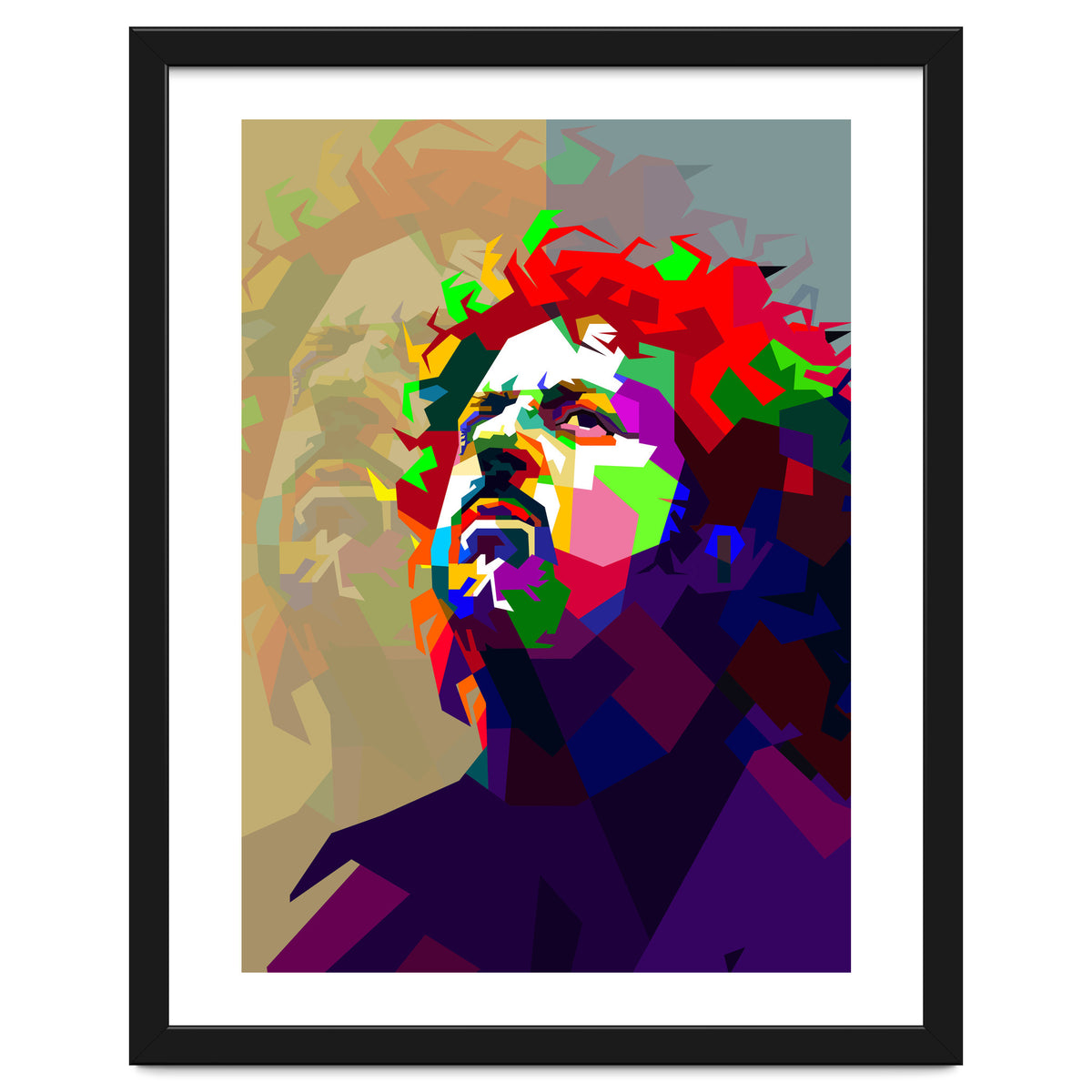 Steve Lukather Guitarist Pop Art WPAP