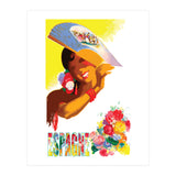 Spain, Woman With a Fan (Print Only) thumbnail