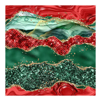 Christmas Glitter Agate Texture 05 (Print Only)