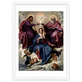 'The Coronation of the Virgin', ca. 1635, Spanish School, Oil on canvas, 176 cm x 124 cm, P01168. thumbnail