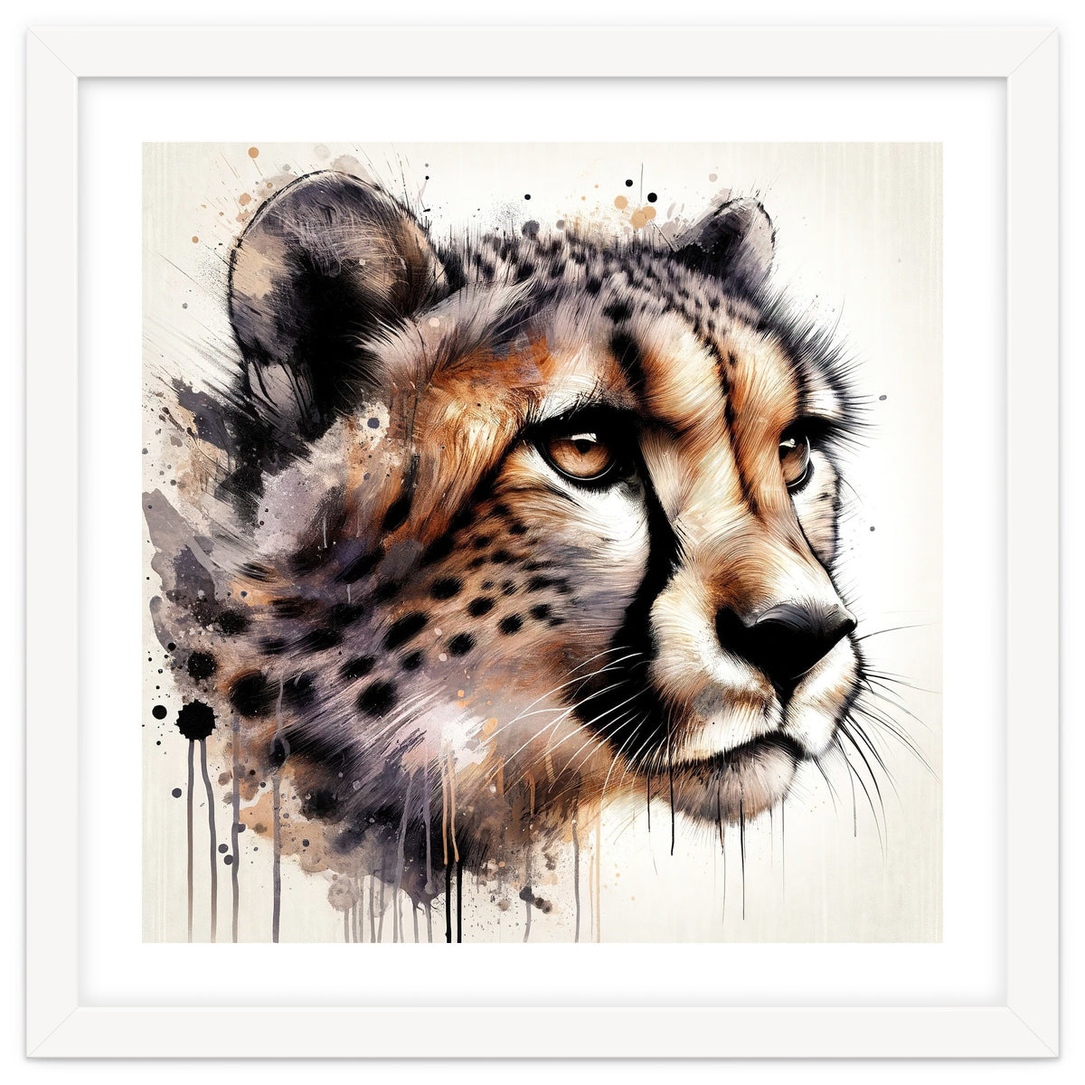 Watercolor Cheetah