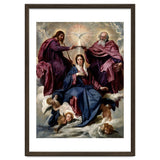 'The Coronation of the Virgin', ca. 1635, Spanish School, Oil on canvas, 176 cm x 124 cm, P01168. thumbnail