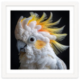 Beautiful Cockatoo Parrot Portrait Headshot thumbnail