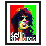 Keith Richards Pop Art WPAP thumbnail