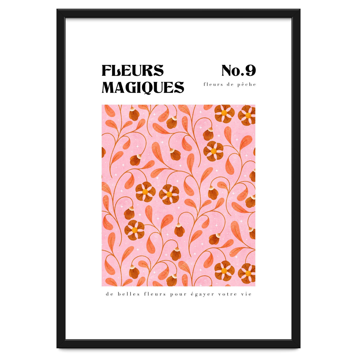 Magical Flowers No.9 Peachy Florals