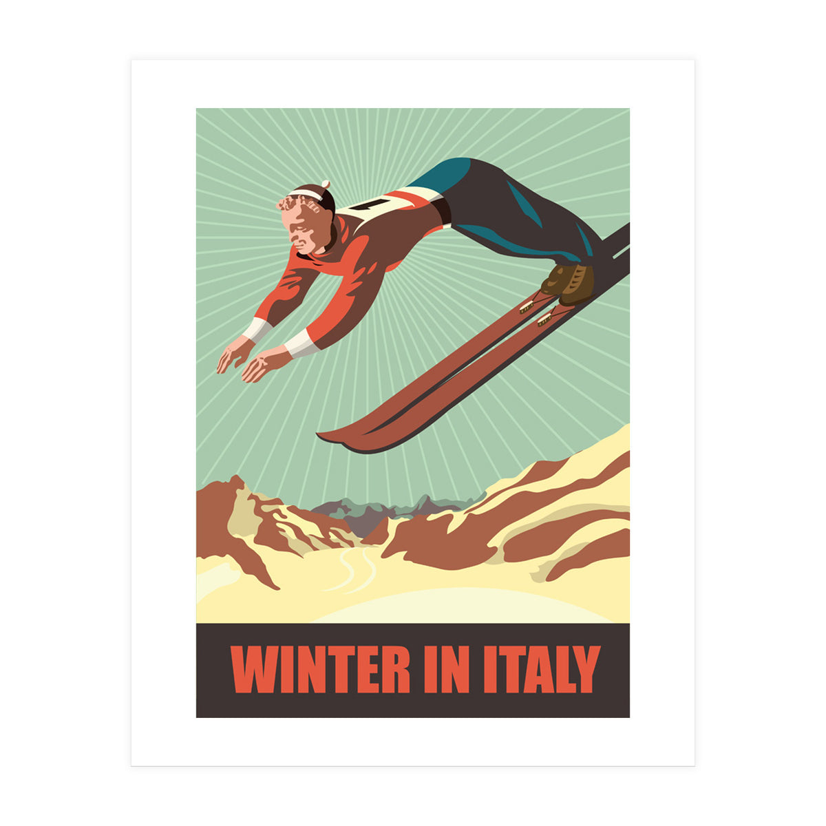 Winter In Italy (Print Only)