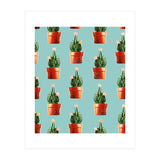 Cactus in Copper Pots #society6 #decor #buyart (Print Only) thumbnail