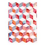 Eve's Sweet Garden of Roses, Geometrical Eclectic Shapes Digital Collage, Surrealism Floral illusion (Print Only) thumbnail