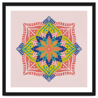 Colorful abstract mandala