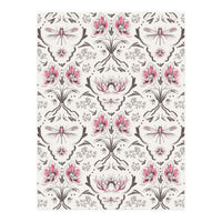 Bohemian Garden Pink Pattern (Print Only)