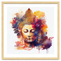 Lotus Bloom Buddha Portrait