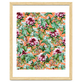 Frosty Florals || #society6 #decor #buyart thumbnail