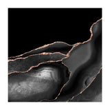Black & Rose Gold Agate Texture 04  (Print Only) thumbnail