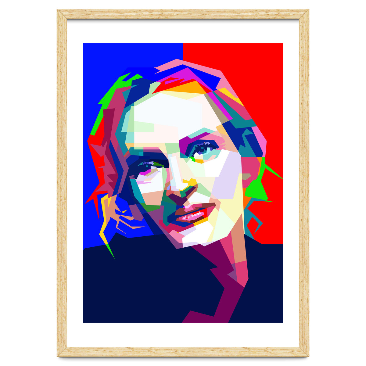 Uma Thurman Kill Bill Pop Art WPAP