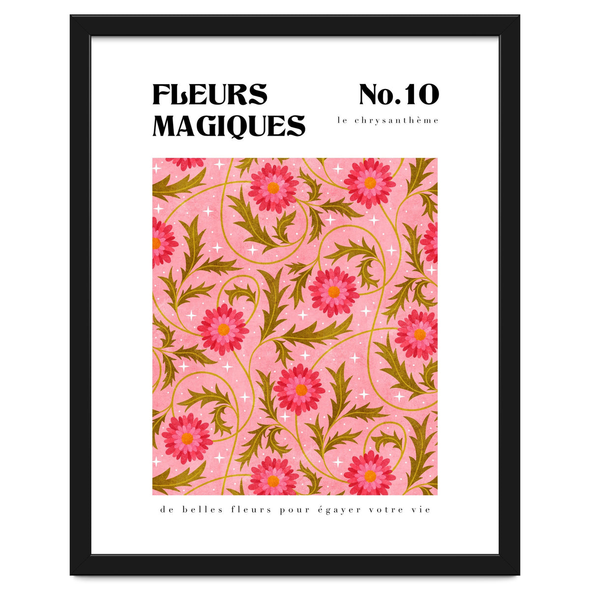 Magical Flowers No.10 Chrysanthemums