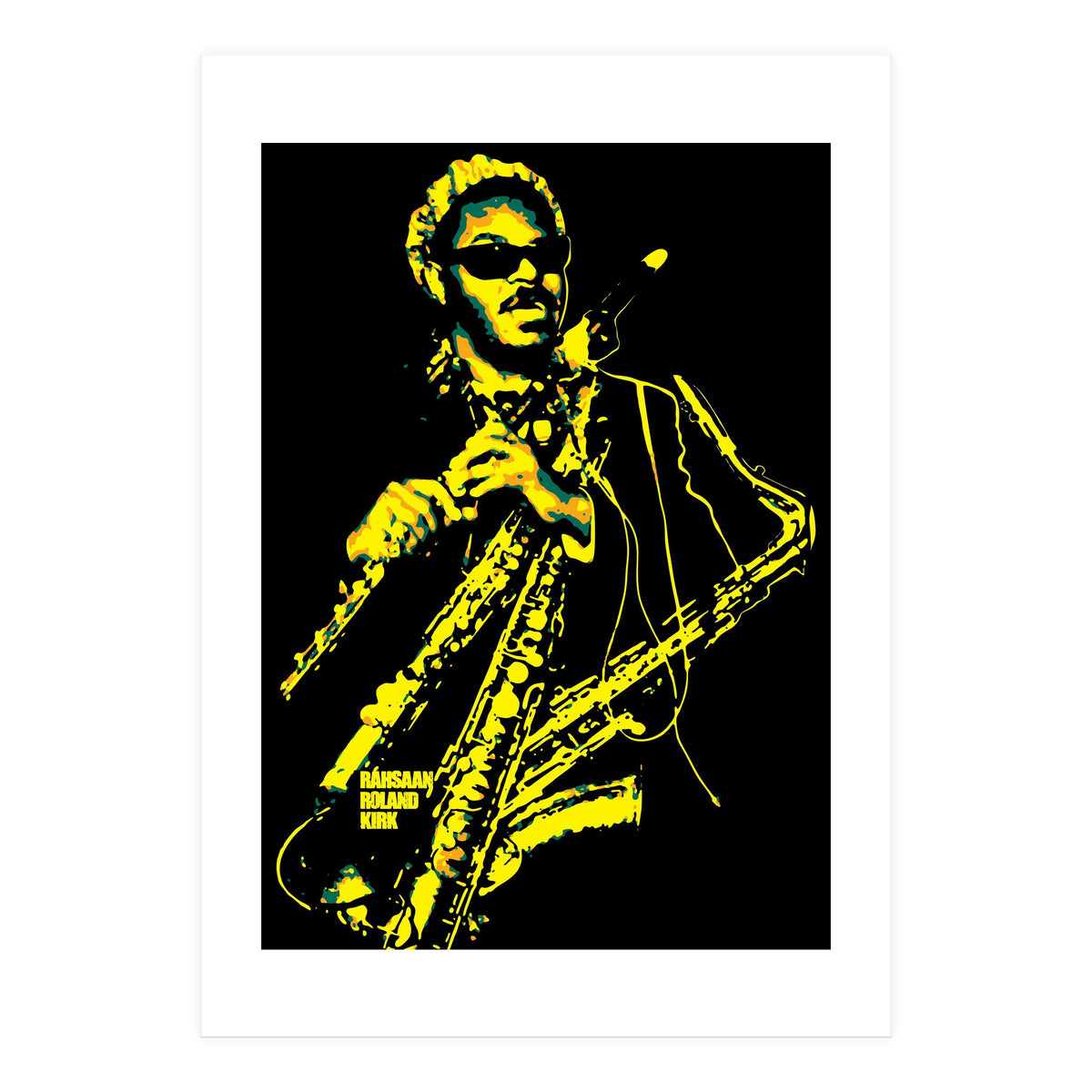 Rahsaan Roland Kirk v5 (Print Only)
