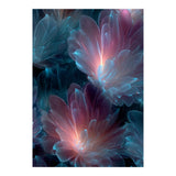 Luminous Bioluminescent Floral Abstract (Print Only) thumbnail