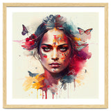 Festival Butterflies Hindu Portrait thumbnail