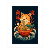 Ramen Cat (Print Only) thumbnail