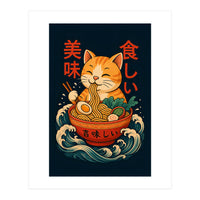Ramen Cat (Print Only)