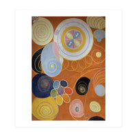 Hilma af Klint - The Ten Largest No 3 Youth Abstract Spiritual Art (Print Only)
