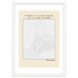 Portrait of Count Honoré de La Riboisière – Antoine-Jean Gros (ascii art) thumbnail