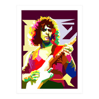 Ritchie Blackmore Deep Purple Guitarist (Print Only)