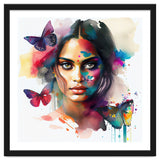 Butterfly Bloom Hindu Portrait thumbnail
