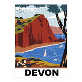 Devon County, England (Print Only) thumbnail