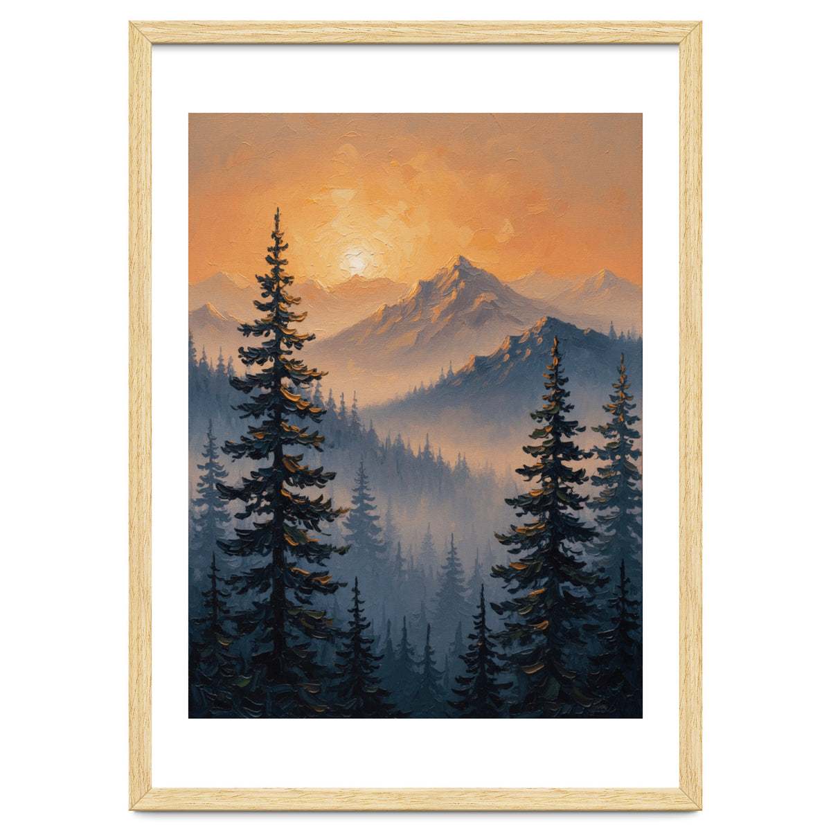 Ethereal Alpine Glow