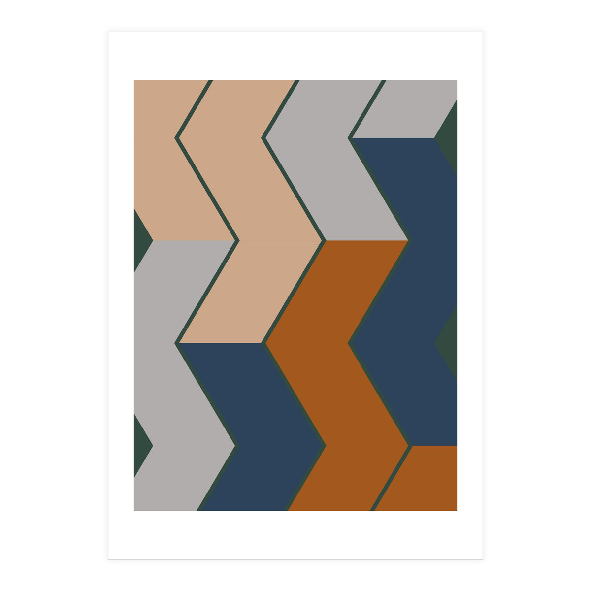 Modern Fall Winter  (Print Only)