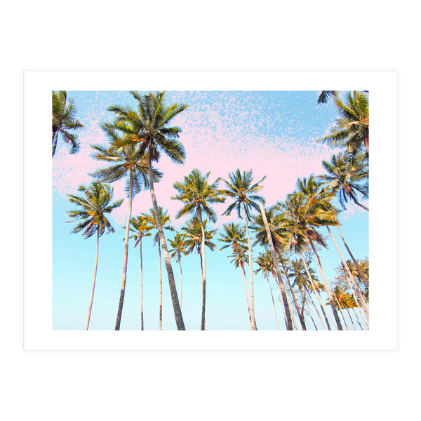 Coconut Palms #society6 #decor #buyart (Print Only)