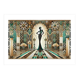 Art Deco Glamour Woman (Print Only) thumbnail