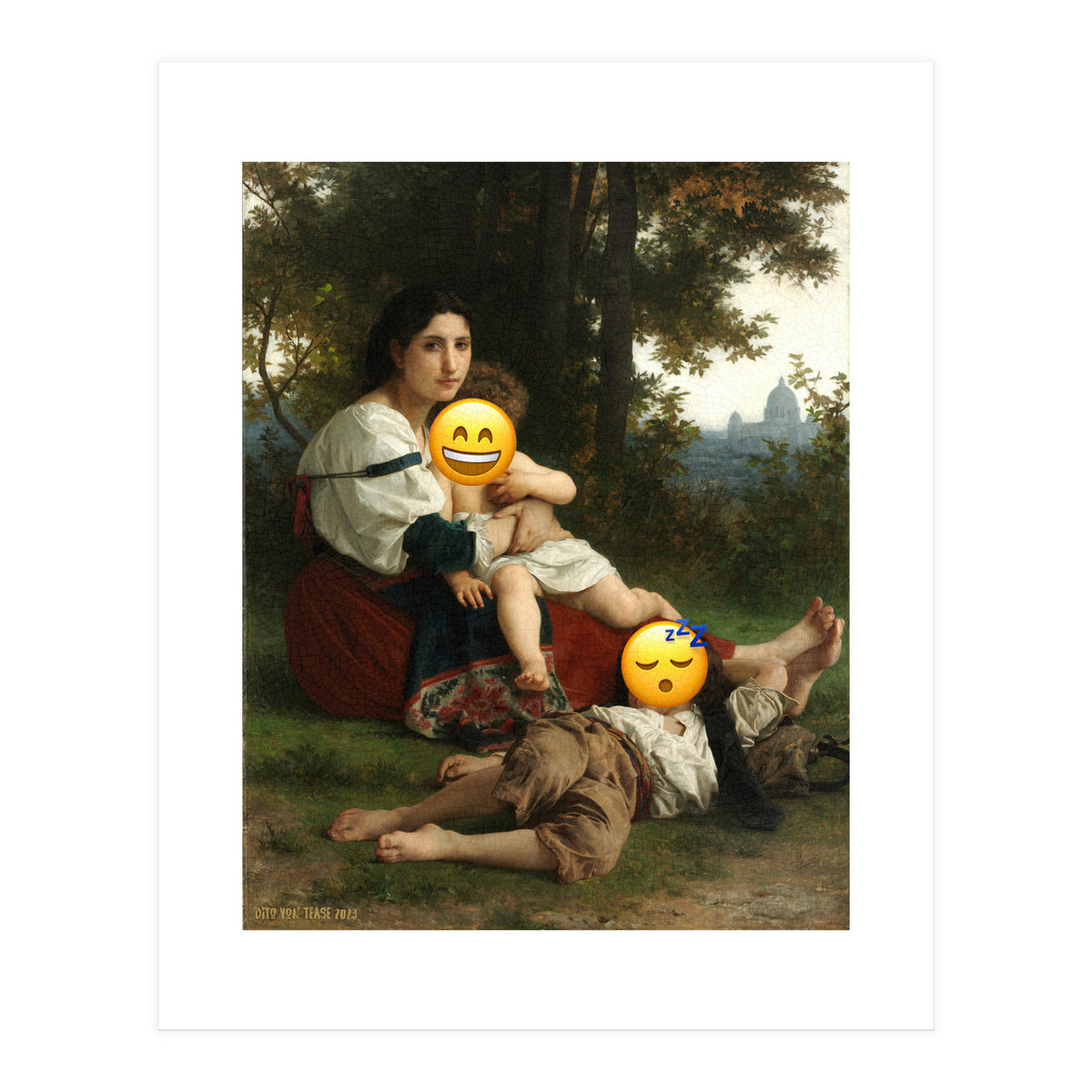 Emoji painting 6 (Print Only)