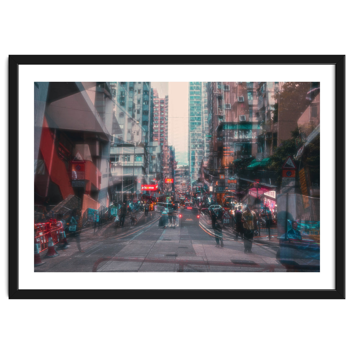 Street Photography - Double Exposure Sai Ying Pung
