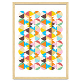 Retro Geometry #society6 #decor #buyart thumbnail