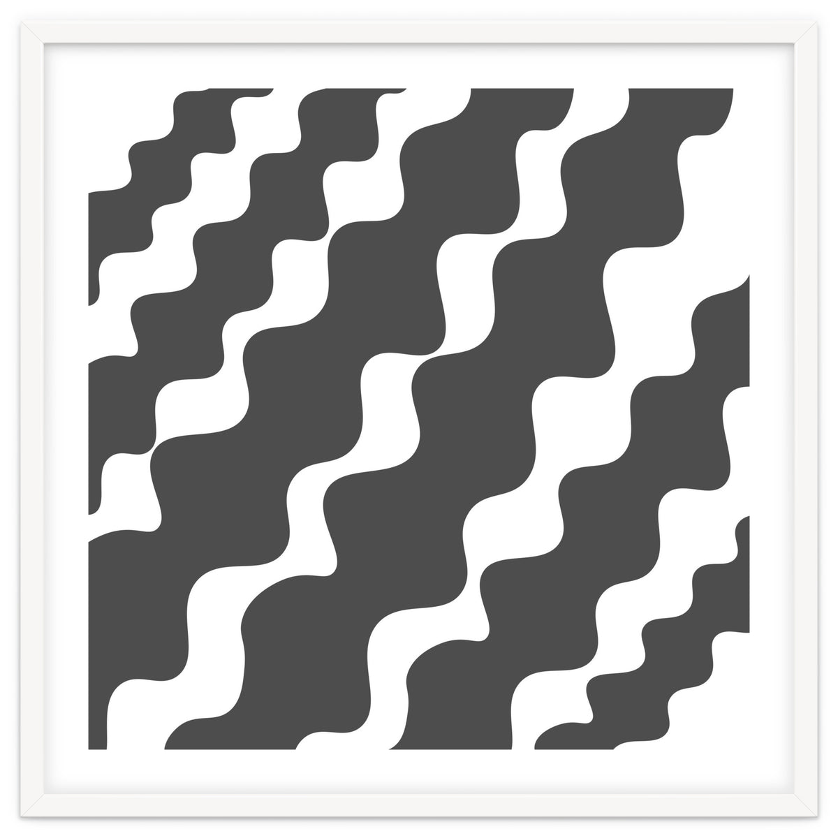 Grey Wavy Pattern