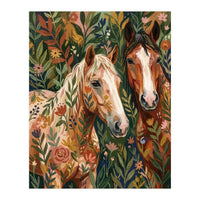 Wildflower Equine Duo (Print Only)