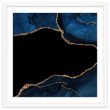 Navy & Gold Agate Texture 04 thumbnail