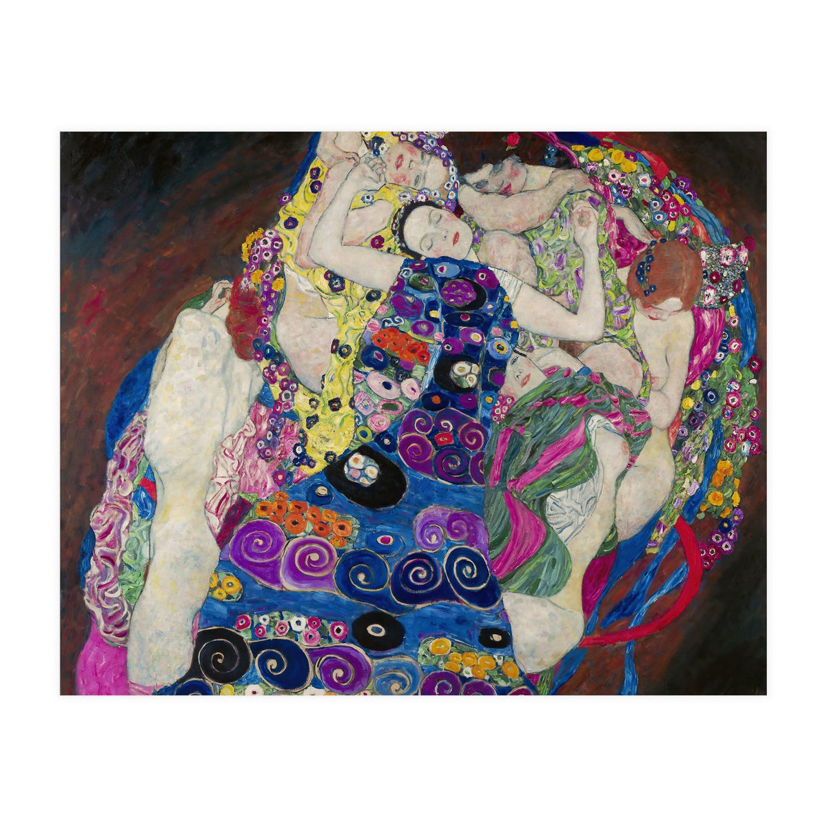 The Virgin - Die Jungfrau. Oil on canvas (1913) 190 x 200 cm. (Print Only)