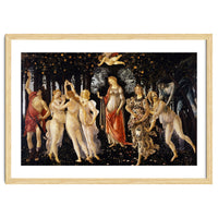 Sandro Botticelli – La Primavera (1482) | Classical Renaissance Masterpiece – Mythological Spring Scene