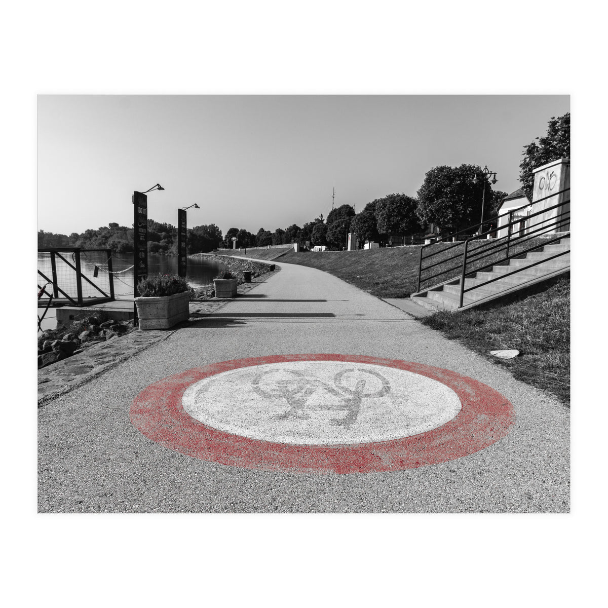 No way for bikes (Print Only)