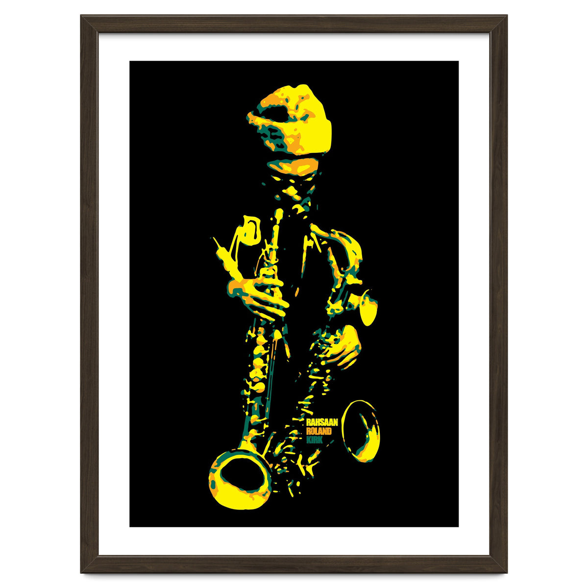 Rahsaan Roland Kirk in Pop Art